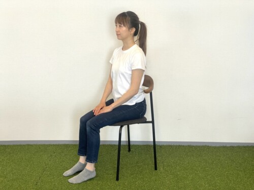 肩こり予防の正しい姿勢